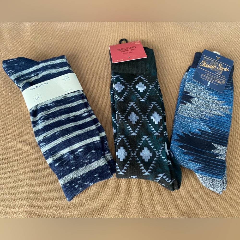 NWT- 3 pc bundle Men’s one Size, 3 different manufacturers and styles